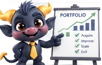 The IMP presenting portfolio performance